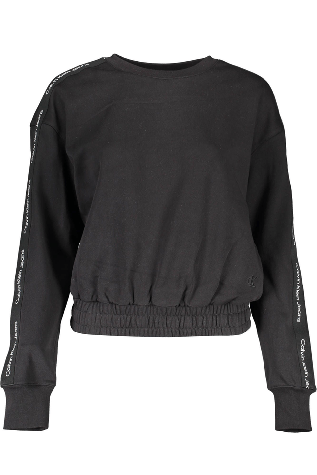 1847CALVIN KLEIN FELPA SENZA ZIP DONNA NERO