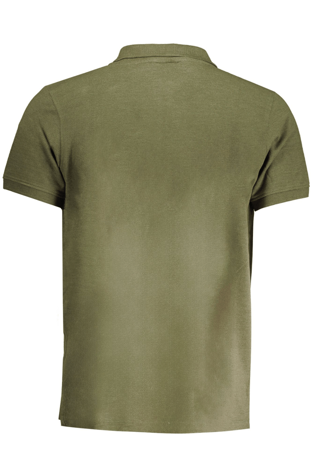 8968NORWAY 1963 POLO MANICHE CORTE UOMO VERDE