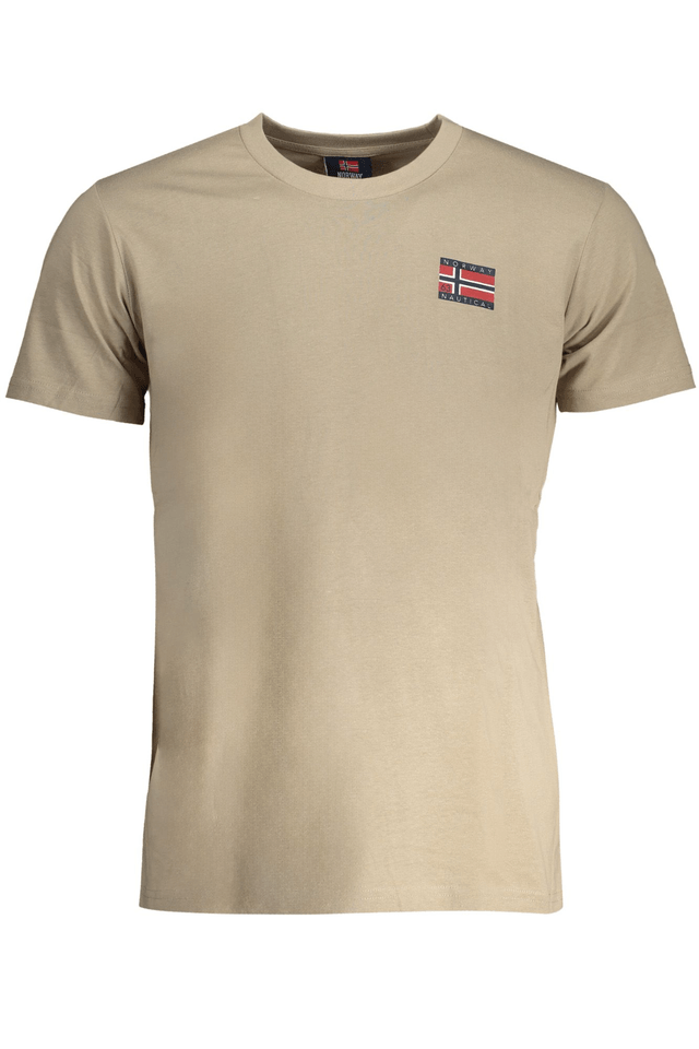 8969NORWAY 1963 T-SHIRT MANICHE CORTE UOMO BEIGE
