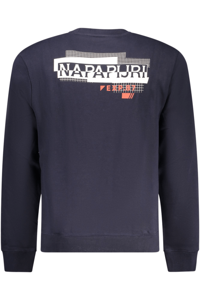 10366NAPAPIJRI FELPA SENZA ZIP UOMO BLU