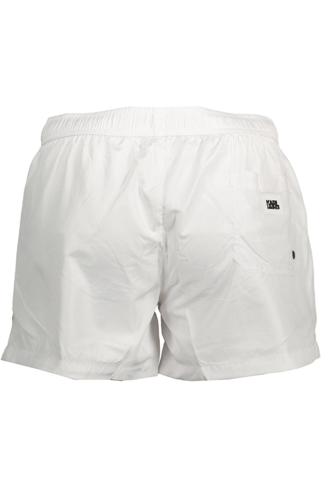 1901KARL LAGERFELD BEACHWEAR COSTUME PARTE SOTTO UOMO BIANCO