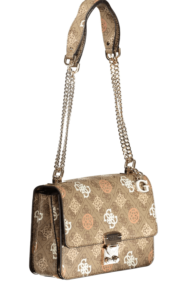 8906GUESS JEANS BORSA DONNA BEIGE