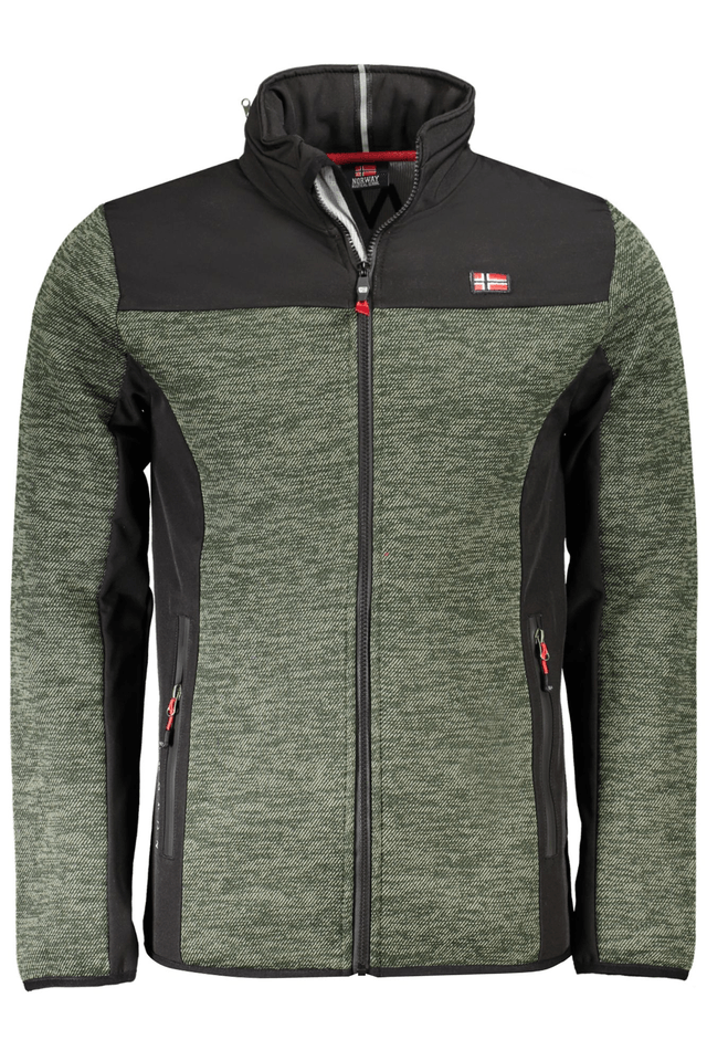 10064NORWAY 1963 GIACCA SPORTIVA UOMO VERDE