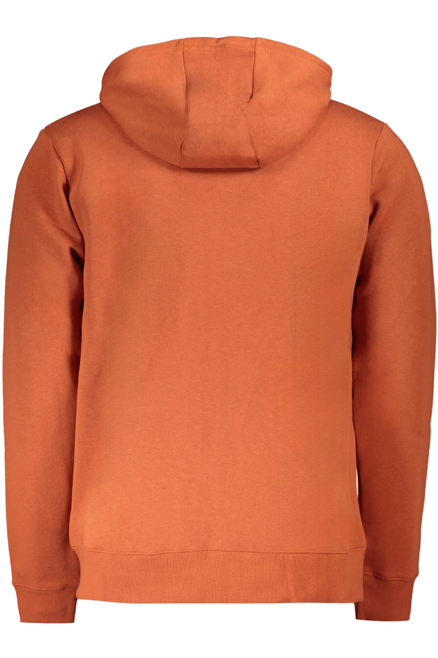 10080NORWAY 1963 FELPA CON ZIP UOMO MARRONE