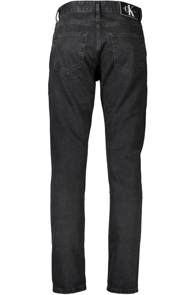 6385CALVIN KLEIN JEANS DENIM UOMO NERO