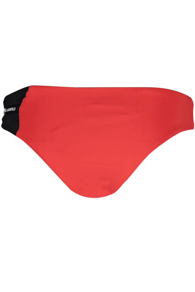 1345KARL LAGERFELD COSTUME PARTE SOTTO DONNA ROSSO