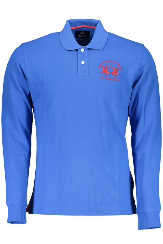 1948LA MARTINA POLO MANICHE LUNGHE UOMO BLU