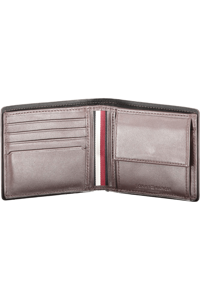9475TOMMY HILFIGER PORTAFOGLIO UOMO MARRONE