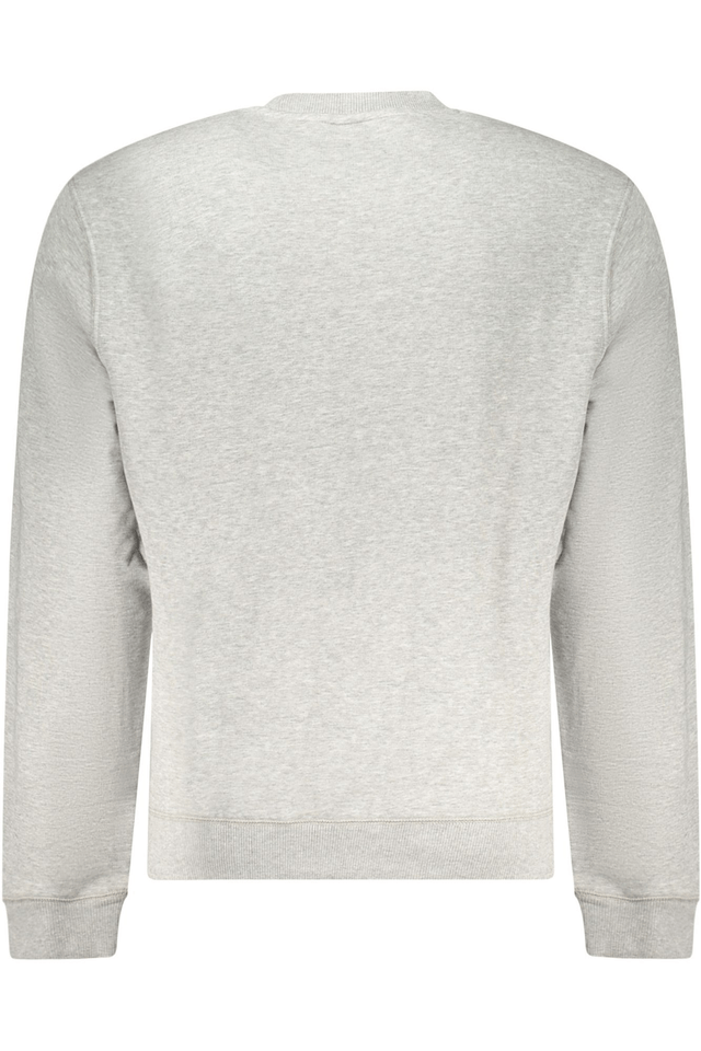 10362NAPAPIJRI FELPA SENZA ZIP UOMO GRIGIO