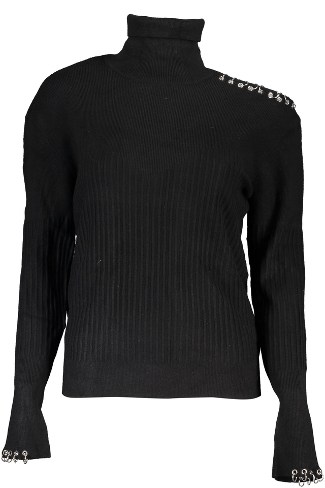 6606PATRIZIA PEPE MAGLIONE DONNA NERO