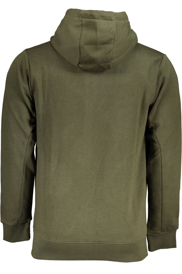 6072U.S. GRAND POLO FELPA CON ZIP UOMO VERDE