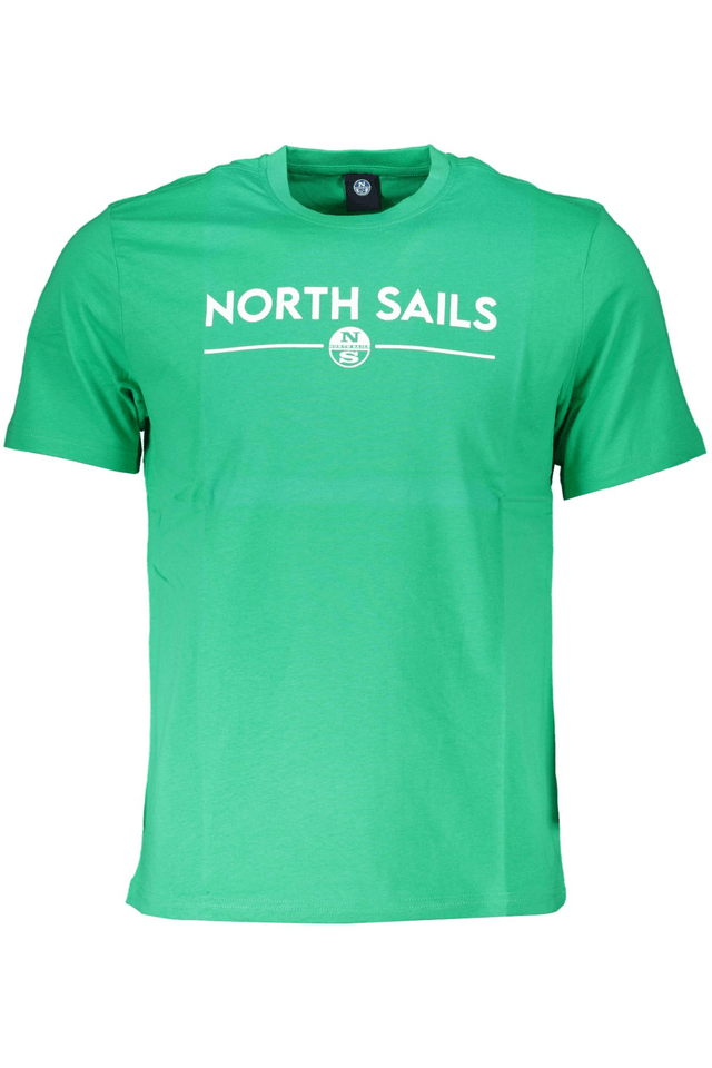 7501NORTH SAILS T-SHIRT MANICHE CORTE UOMO VERDE