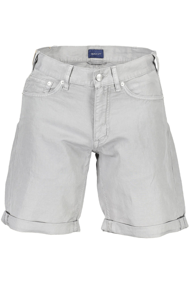 1035GANT PANTALONE BERMUDA UOMO GRIGIO