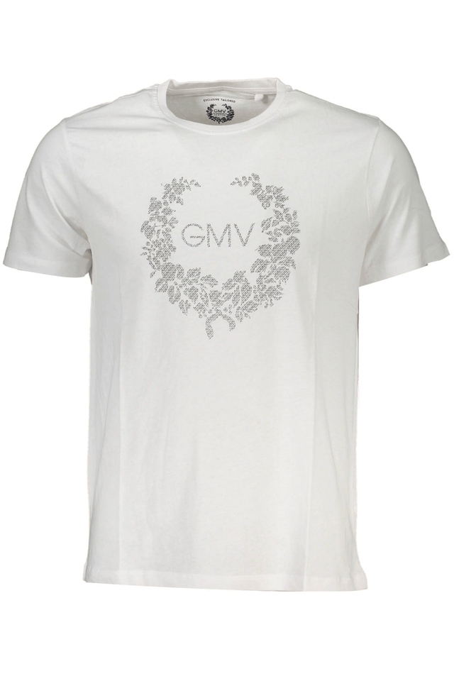 3979GIAN MARCO VENTURI T-SHIRT MANICHE CORTE UOMO BIANCO