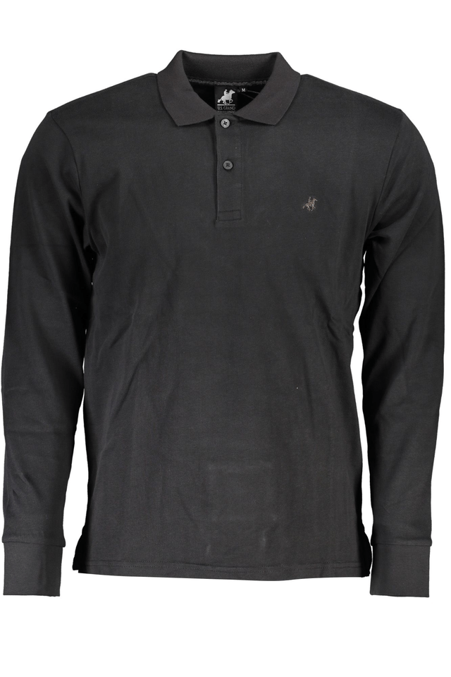 4812U.S. GRAND POLO POLO MANICHE LUNGHE UOMO NERO