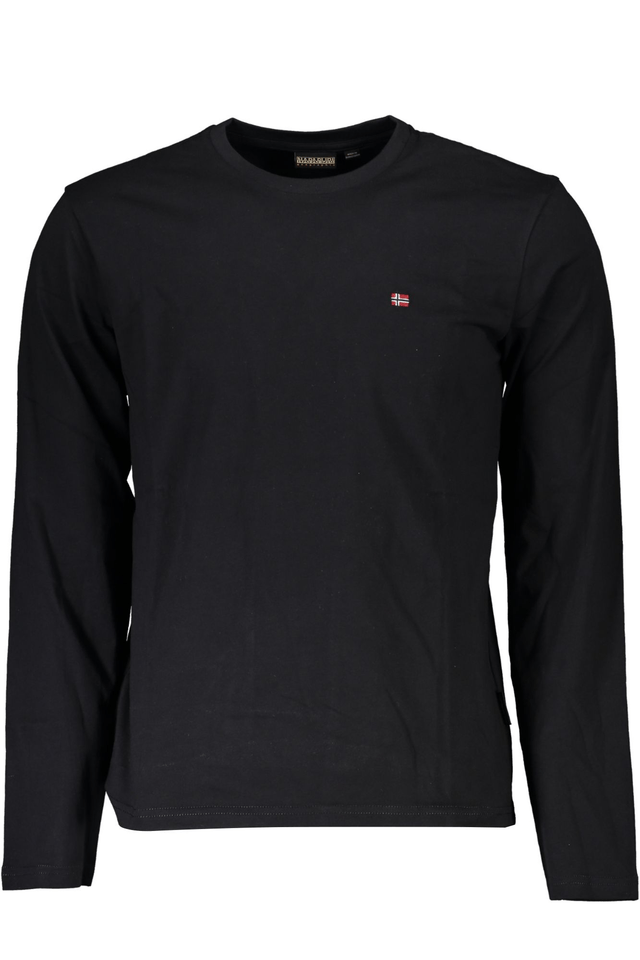 5653NAPAPIJRI T-SHIRT MANICHE CORTE UOMO NERO