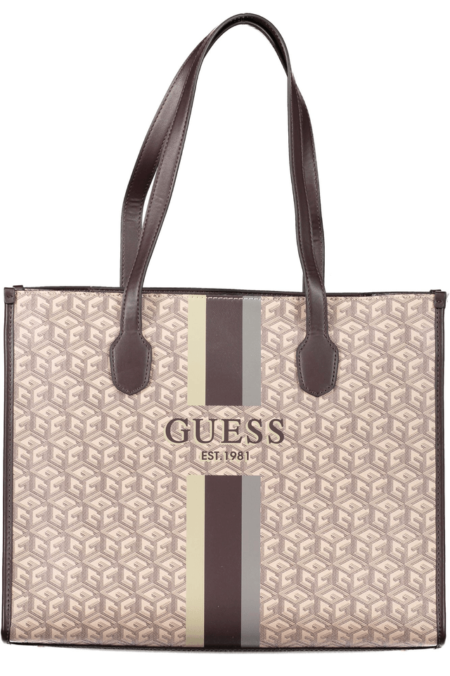 5081GUESS JEANS BORSA DONNA BEIGE