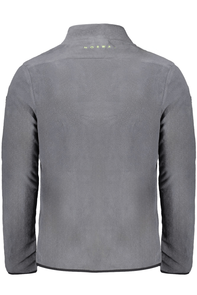 10201NORWAY 1963 FELPA CON ZIP UOMO GRIGIO