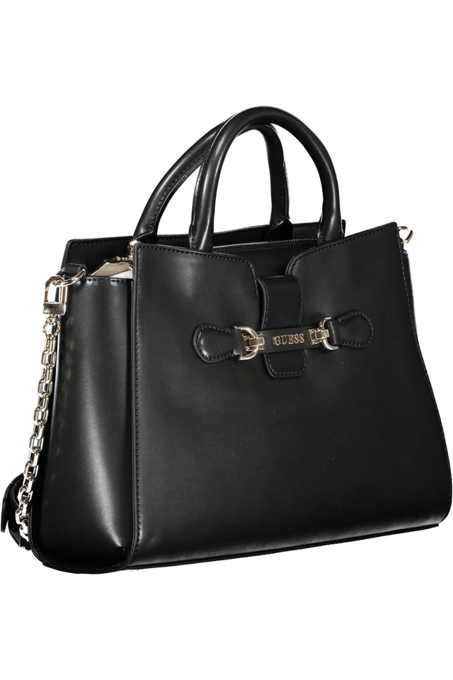 10448GUESS JEANS BORSA DONNA NERO