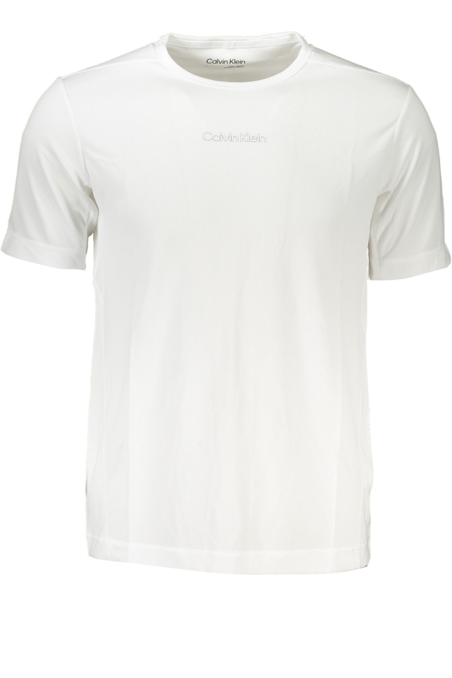 CALVIN KLEIN T-SHIRT MANICHE CORTE UOMO BIANCO