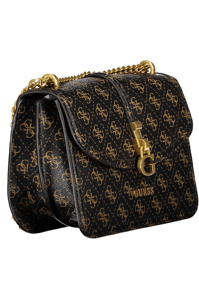 6840GUESS JEANS BORSA DONNA MARRONE