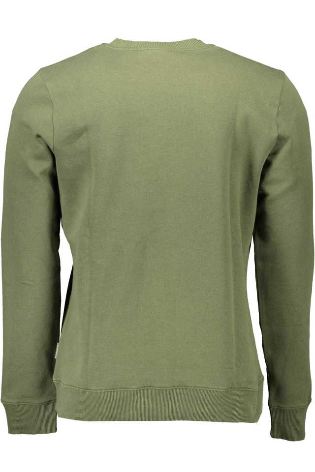 1055NAPAPIJRI FELPA SENZA ZIP UOMO VERDE