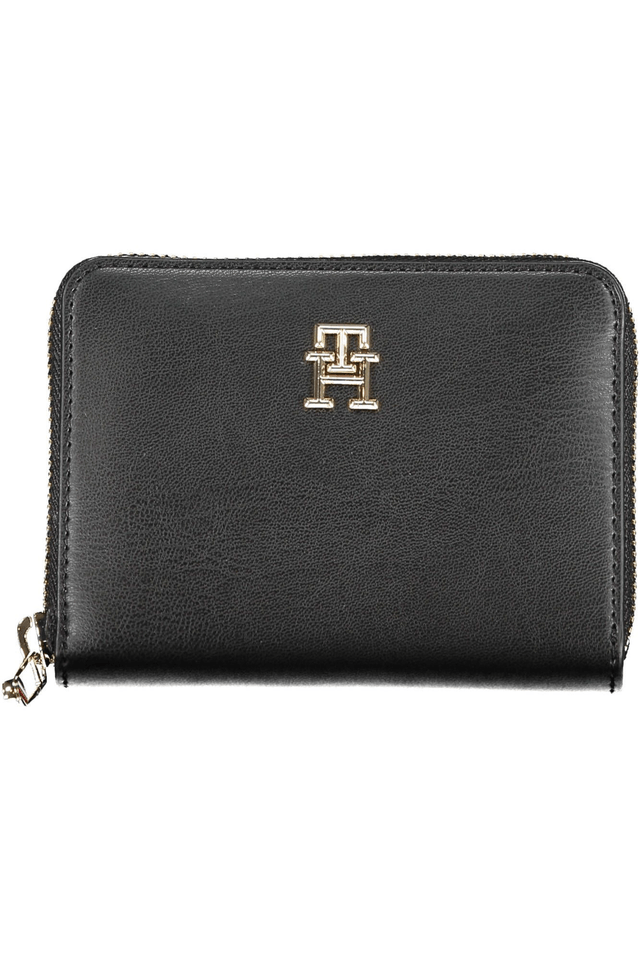 6534TOMMY HILFIGER PORTAFOGLIO DONNA NERO