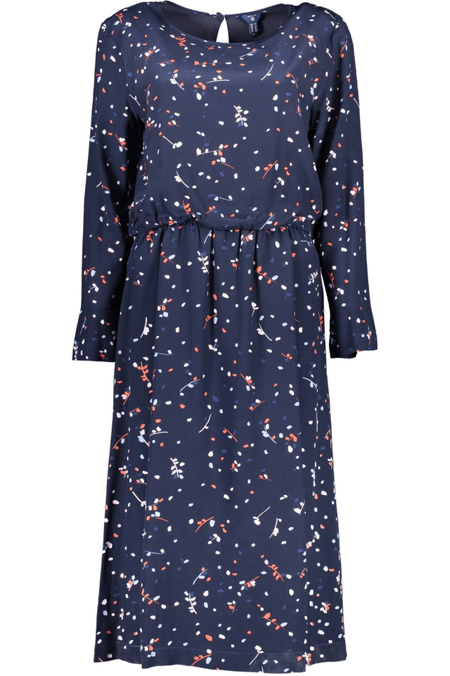 310GANT ABITO LUNGO DONNA BLU