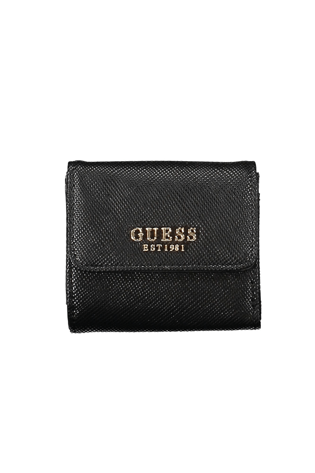 3077GUESS JEANS PORTAFOGLIO DONNA NERO