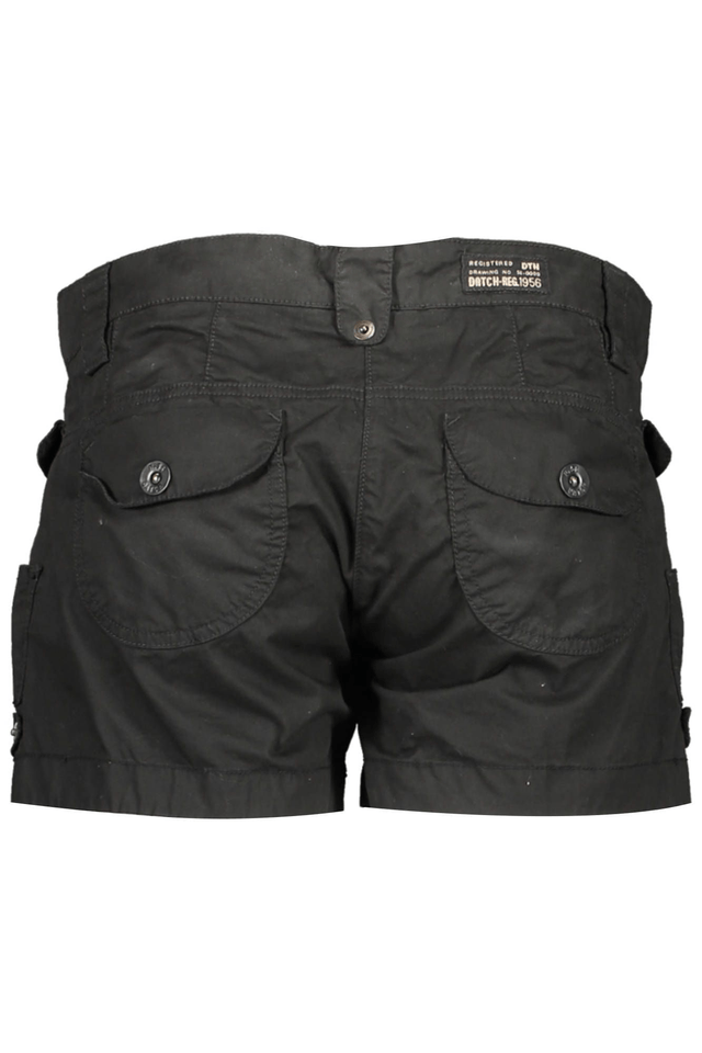 3459DATCH PANTALONE SHORT DONNA NERO