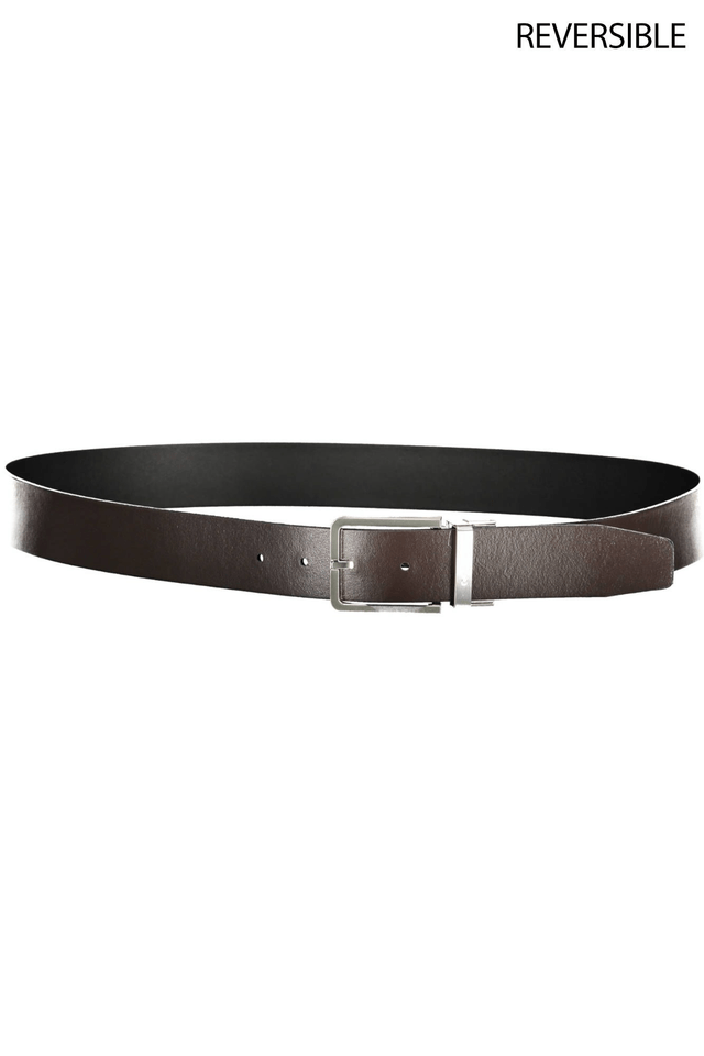 2235CALVIN KLEIN CINTURA IN PELLE UOMO MARRONE