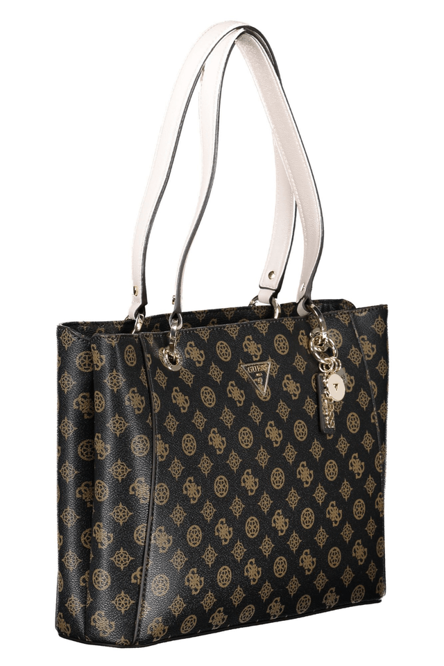 4754GUESS JEANS BORSA DONNA MARRONE