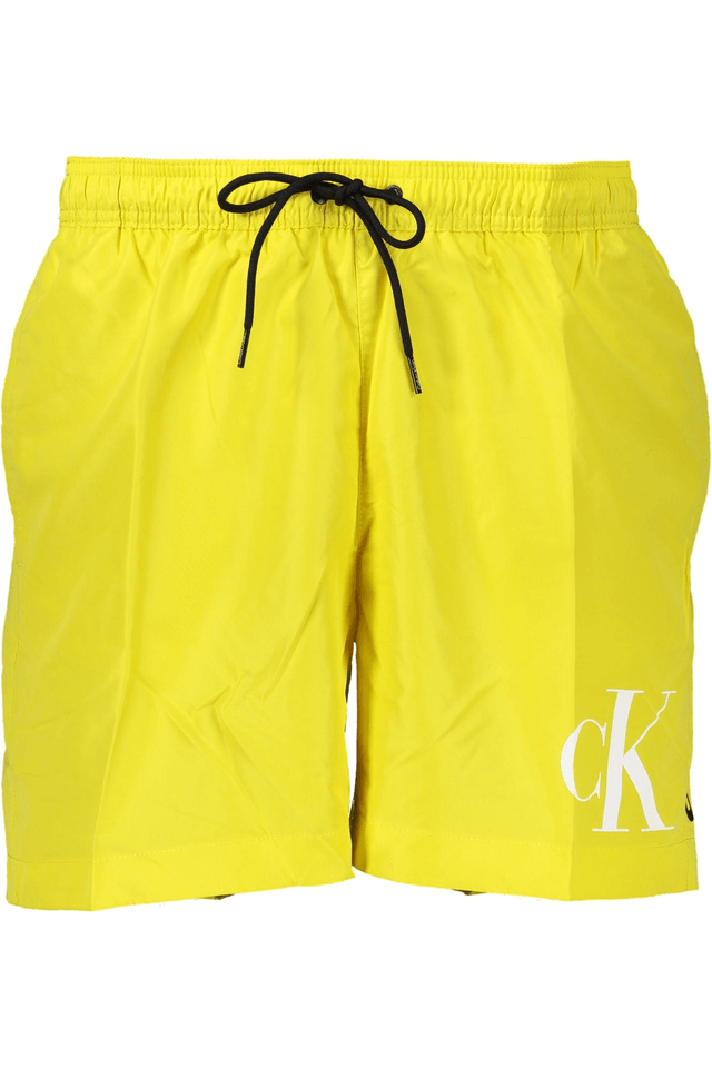7321CALVIN KLEIN COSTUME PARTE SOTTO UOMO GIALLO