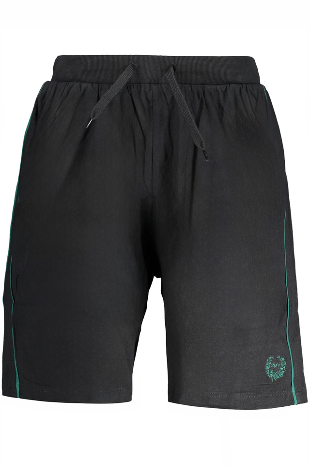 9637GIAN MARCO VENTURI PANTALONE SHORT UOMO NERO