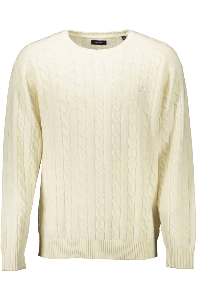1105GANT MAGLIONE UOMO BIANCO