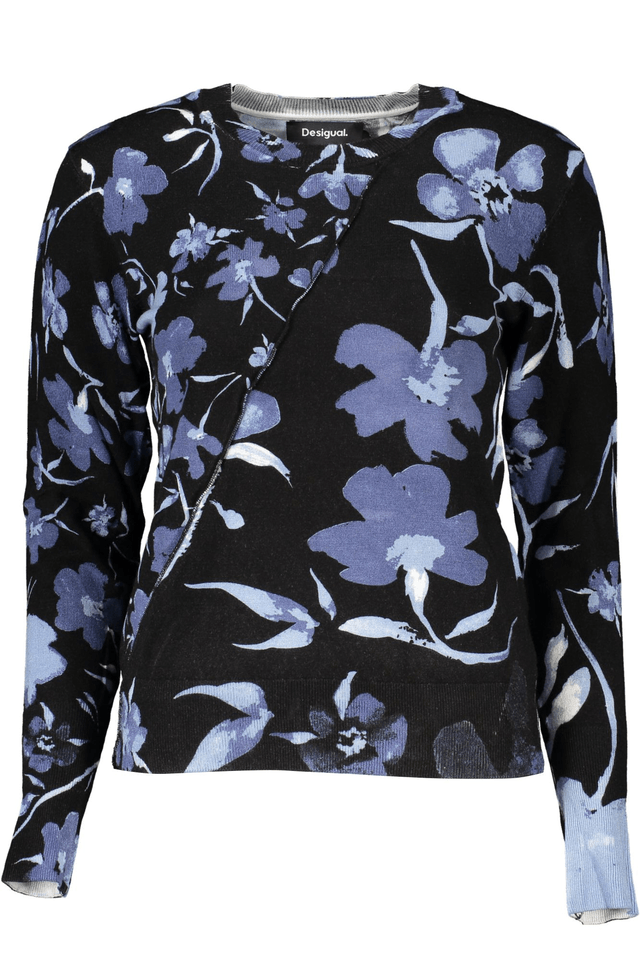 6905DESIGUAL MAGLIA DONNA NERO