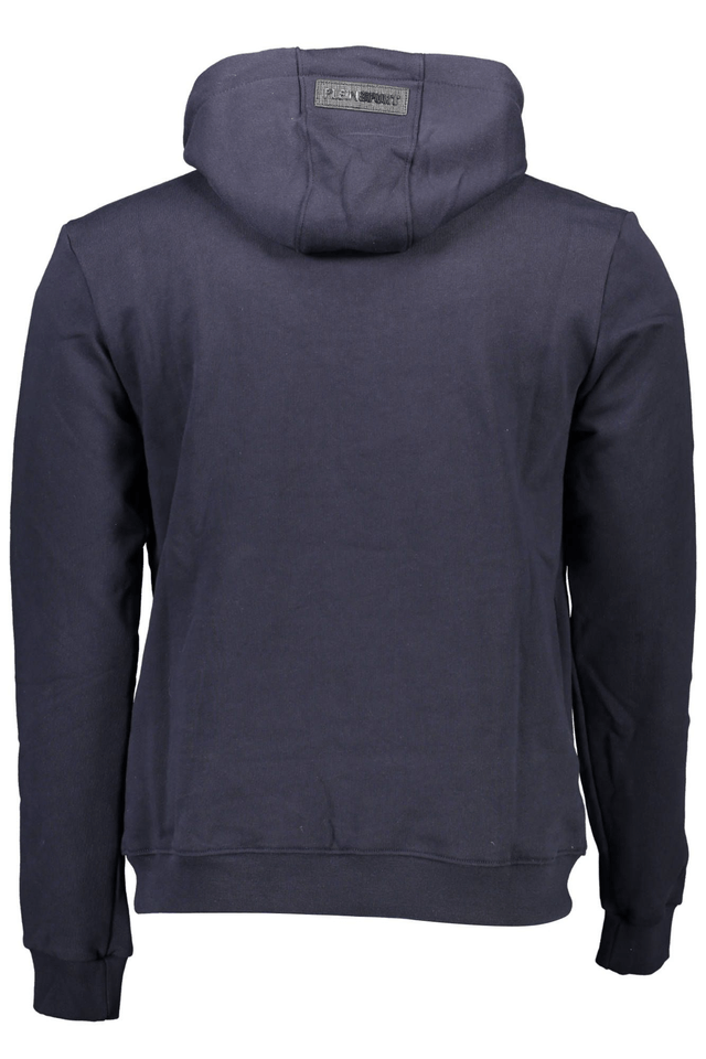1229PLEIN SPORT FELPA SENZA ZIP UOMO BLU