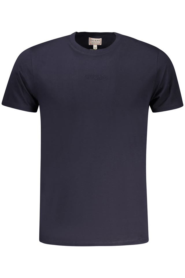 10619GUESS JEANS T-SHIRT MANICHE CORTE UOMO BLU