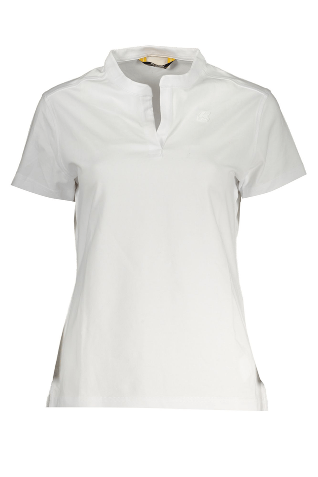 7942K-WAY T-SHIRT MANICHE CORTE DONNA BIANCO