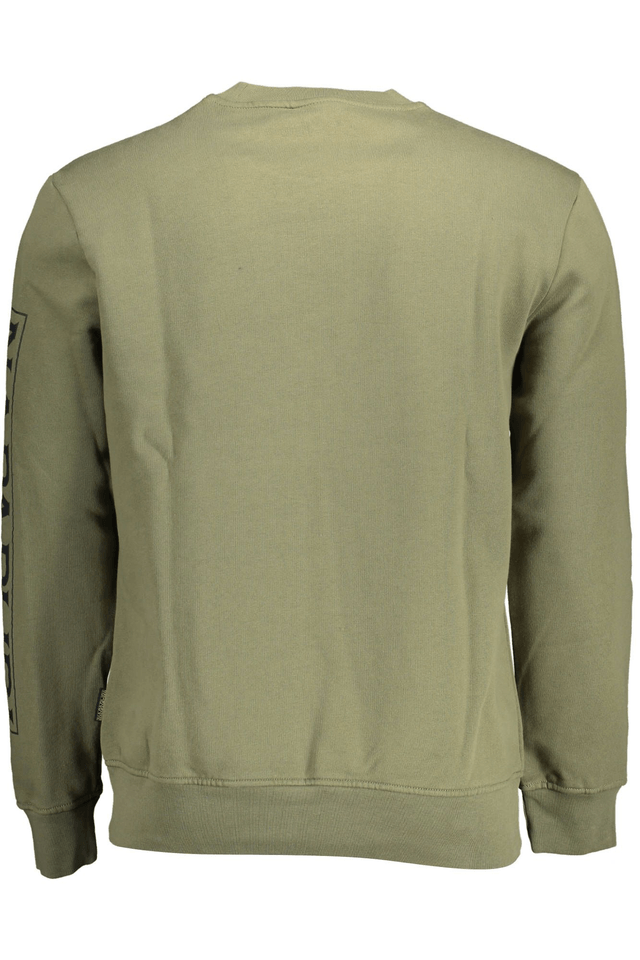 2120NAPAPIJRI FELPA SENZA ZIP UOMO VERDE