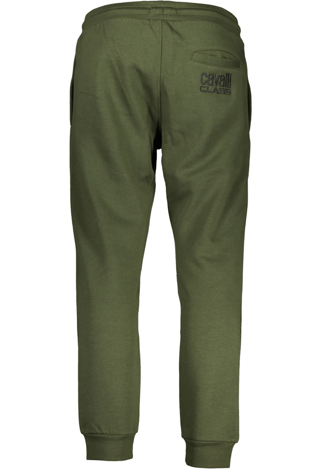 7679CAVALLI CLASS PANTALONE UOMO VERDE