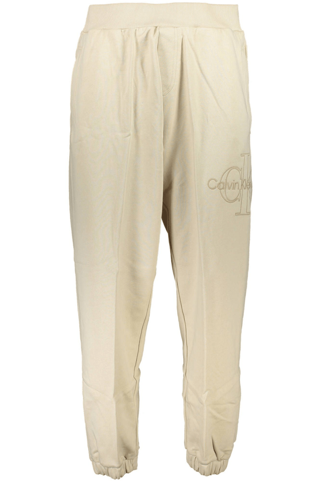 4185CALVIN KLEIN PANTALONE UOMO BEIGE