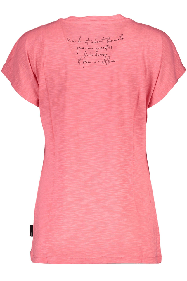 4299NORTH SAILS T-SHIRT MANICHE CORTE DONNA ROSSO