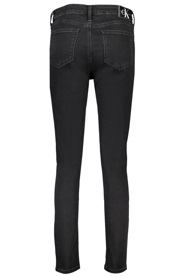 9789CALVIN KLEIN JEANS DENIM DONNA NERO