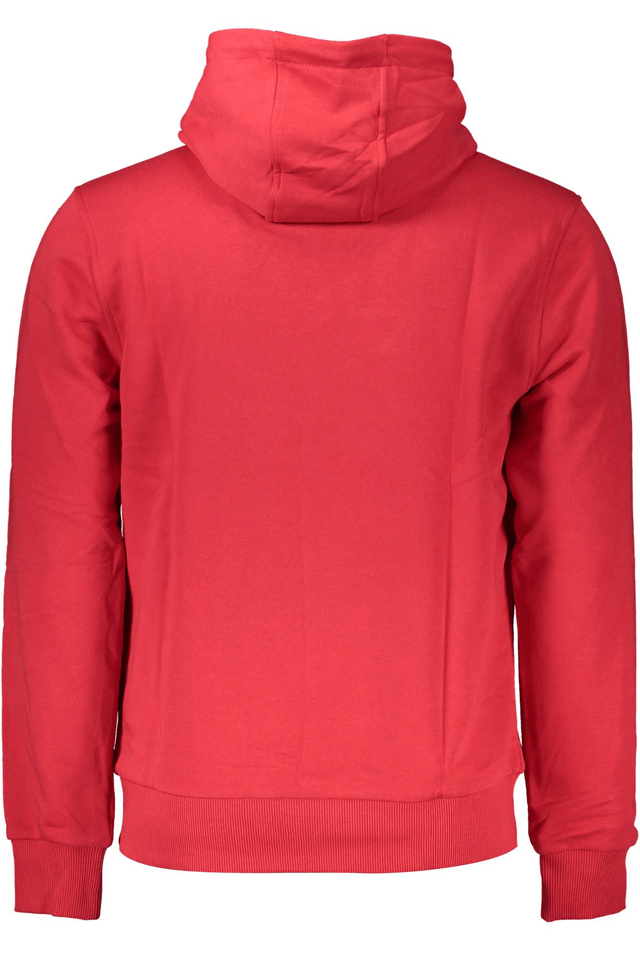 4127CAVALLI CLASS FELPA SENZA ZIP UOMO ROSSO