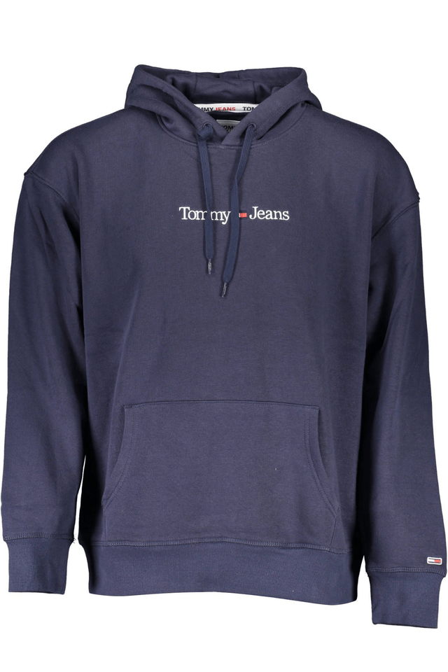 2567TOMMY HILFIGER FELPA SENZA ZIP UOMO BLU
