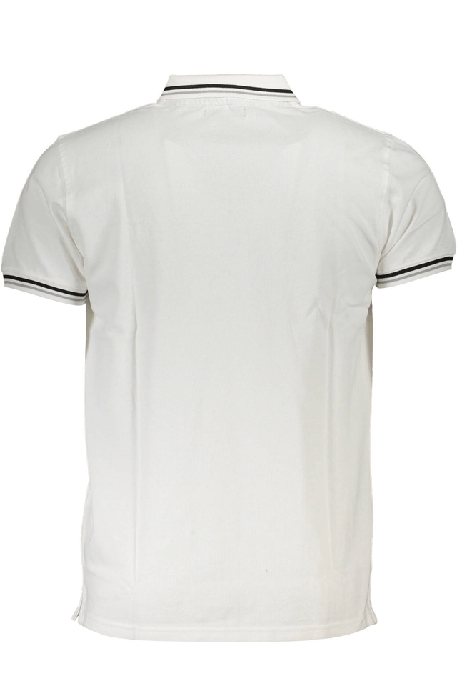 4561CAVALLI CLASS POLO MANICHE CORTE UOMO BIANCO