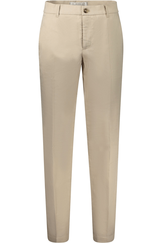 10473GUESS JEANS PANTALONE UOMO BEIGE