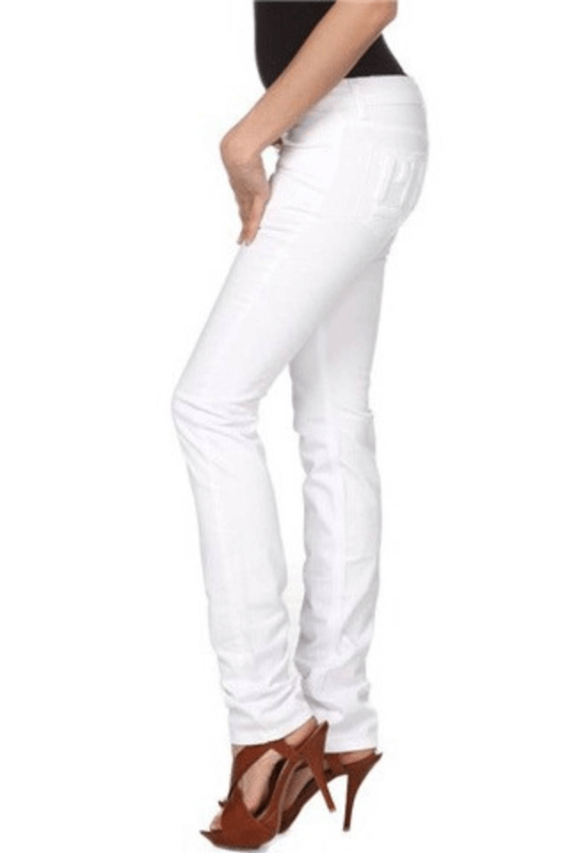 960PHARD PANTALONE DONNA BIANCO