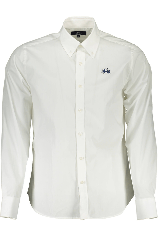 1844LA MARTINA CAMICIA MANICHE LUNGHE UOMO BIANCO